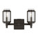 Flynn Two Light Bath Vanity in Aged Iron (454|LV1012AI)