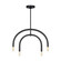 Hadden Four Light Chandelier in Midnight Black (454|DJC1114MBK)