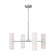 Capalino Eight Light Chandelier in Brushed Steel (454|DJC1058BS)