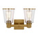 Alessa Two Light Bath Vanity in Burnished Brass (454|CV1032BBS)