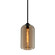 District One Light Pendant in Soft Black (67|F5571-SBK)