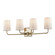 Simone Four Light Bath and Vanity in Warm Silver Leaf (67|B7694-WSL/PN)