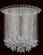 Trilliane Strands Eight Light Semi-Flush Mount in Polished Stainless Steel (53|TR4803N-401R)