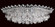 Trilliane Strands Eight Light Semi-Flush Mount in Polished Stainless Steel (53|TR4801N-401R)