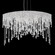 Chantant Eight Light Linear Pendant in Stainless Steel (53|CH4812N-401O)