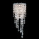 Chantant Two Light Wall Sconce in Polished Stainless Steel (53|CH0832N-401O)