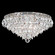 Baronet Six Light Flush Mount in Polished Stainless Steel (53|BN1424N-401R)