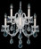 Olde World Five Light Wall Sconce in Polished Silver (53|6806-40R)
