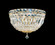 Petit Crystal Deluxe Three Light Wall Sconce in Polished Silver (53|6600-40R)