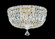Petit Crystal Deluxe Five Light Semi-Flush Mount in Aurelia (53|5892-211O)