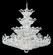 Trilliane 30 Light Pendant in Polished Stainless Steel (53|5856R)
