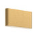 Slate LED All-Terior Wall in Brushed Gold (347|AT6510-BG)