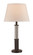 One Light Table Lamp in Rubbed Oil Bronze (110|RTL-9013)