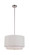 Schiffer Three Light Pendant in Brushed Nickel (110|PND-802 IV)