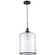 Dorina One Light Pendant in Black (110|PND-2185 BK)