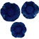 Abella Wall Decor, S/3 in Cobalt Blue (52|04253)