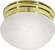 One Light Flush Mount in Polished Brass (72|SF76-672)