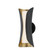 Josie Two Light Wall Sconce in Gold Leaf/Black (428|H315102-GL/BK)