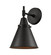 Caden One Light Wall Sconce in Matte Black (405|447-1W-BK-M13-BK)