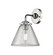 Nouveau One Light Wall Sconce in Black Polished Nickel (405|284-1W-BPN-G43)