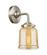 Nouveau LED Wall Sconce in Black Antique Brass (405|284-1W-BAB-G58-LED)