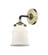 Nouveau One Light Wall Sconce in Black Antique Brass (405|284-1W-BAB-G181S)