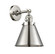 Franklin Restoration One Light Wall Sconce in Polished Nickel (405|203SW-PN-M13-PN)