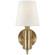 Jonathan One Light Wall Sconce in Hand-Rubbed Antique Brass (268|TOB 2730HAB-L)