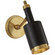 Anders One Light Wall Sconce in Hand-Rubbed Antique Brass and Black (268|TOB 2097HAB/BLK)