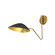 Oscar One Light Vanity in Aged Gold/Matte Black (452|WV550006MBAG)