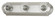 Alice Three Light Vanity in Matte Nickel (65|8103MN)