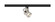 LED Track Head in Brushed Nickel (72|TH493)