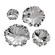 Petal Bowl in Silver (45|H0017-10428/S4)