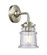Nouveau LED Wall Sconce in Brushed Satin Nickel (405|284-1W-SN-G181S-LED)