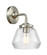 Nouveau One Light Wall Sconce in Brushed Satin Nickel (405|284-1W-SN-G172)