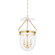 Rousham Three Light Lantern in Aged Brass (70|MDS1601-AGB)