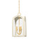 Lincroft Three Light Lantern in Vintage Gold Leaf/Soft Sand (70|6610-VGL/SSD)