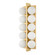 Emille LED Wall Sconce in Vintage Brass (68|357-10-VB)
