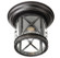 Chandler One Light Flushmount Lantern in Rubbed Oil Bronze (110|5128 ROB)