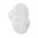 Akemi Four Light Wall Sconce in Gesso White (68|339-03-GSW)