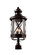 Chandler Four Light Postmount Lantern in Rubbed Oil Bronze (110|5125 ROB)
