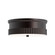 Rue Three Light Flush Mount in Warm Bronze (452|FM416114WB)
