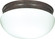 Two Light Flush Mount in Old Bronze (72|SF76-604)
