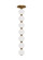 Perle LED Pendant in Natural Brass (182|SLPD22627NBS)