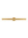 Bau LED Bath Vanity in Natural Brass (182|SLBA11030NB)