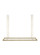 Stagger LED Linear Suspension in Natural Brass (182|MDLS18727NB)