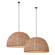 Martin One Light Pendant - Set of 2 in Natural (45|H0808-11138/S2)