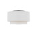 Sawyer Three Light Flush Mount in Midnight Black (454|KSF1043MBK)