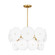 Emery Six Light Chandelier in Burnished Brass (454|KSC1106BBS)