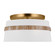 Cordtlandt Three Light Semi-Flush Mount in Rattan (454|AF1143RTN)